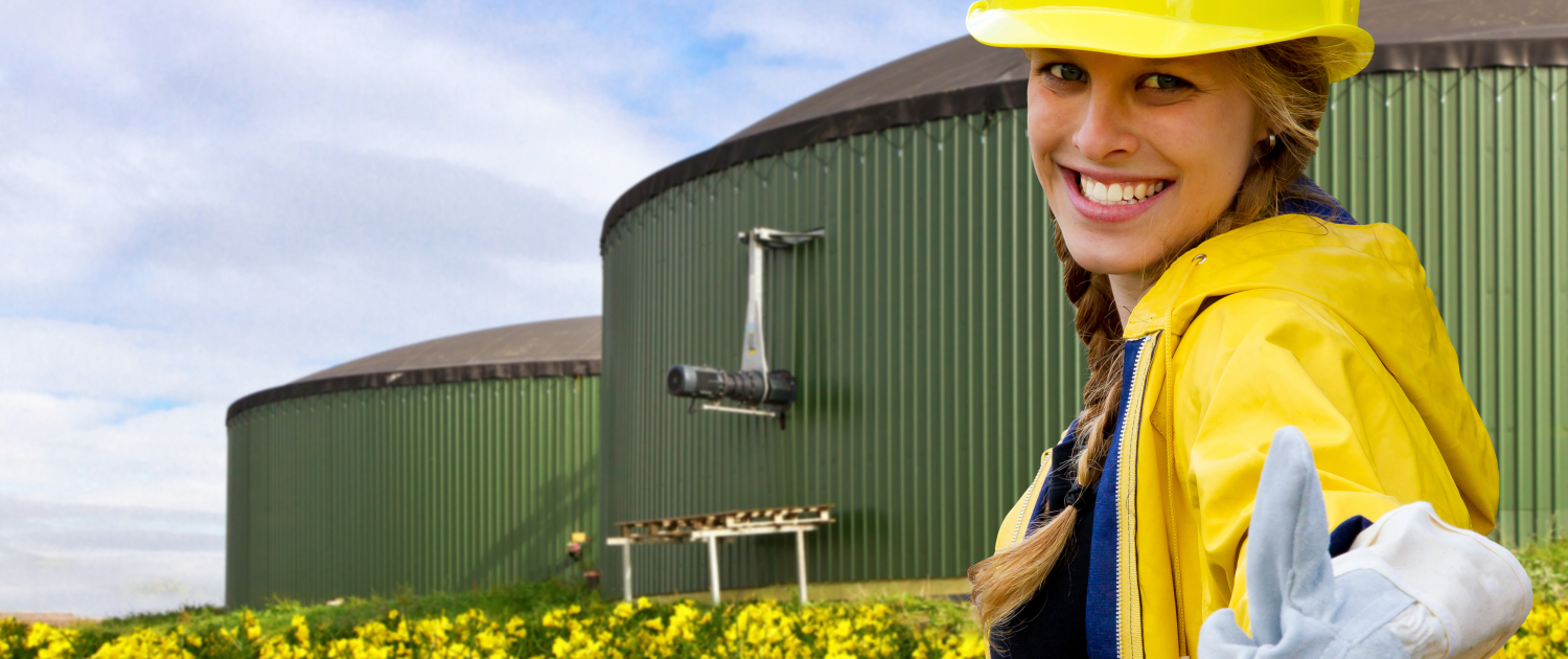 Daumen hoch zum Biogas